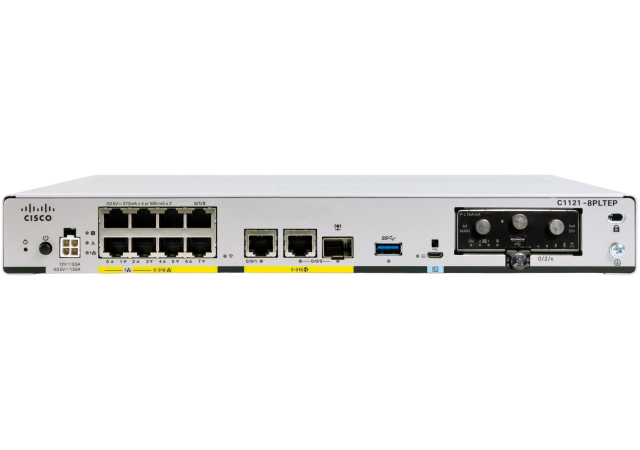 Cisco C1121-8PLTEP - Integrated Services Router