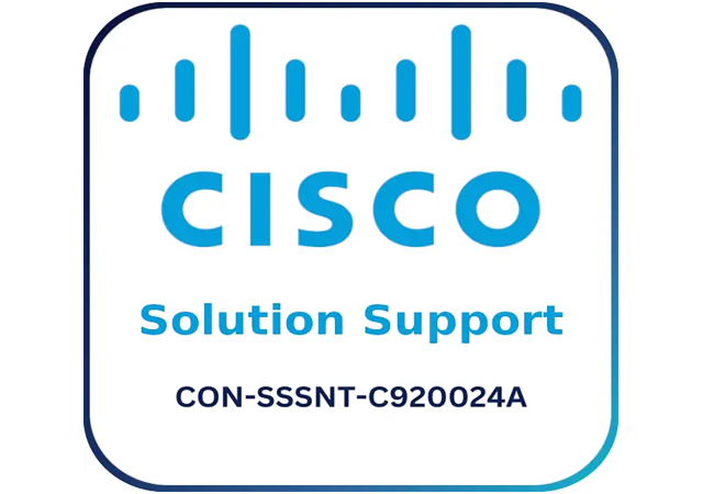 Cisco CON-SSSNT-C920024A Solution Support - Warranty & Support Extension