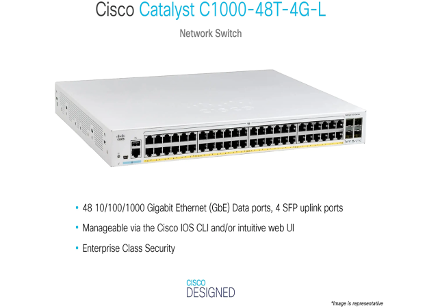 Cisco Catalyst C1000-48T-4G-L - Access Switch