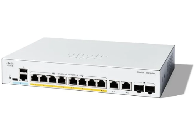 Cisco C1200-8P-E-2G - Smart Switch