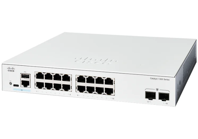 Cisco C1300-16T-2G - Managed Switch