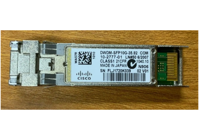 Cisco DWDM-SFP10G-35.82= - DWDM SFP+ Transceiver