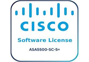 Cisco ASA5500-SC-5= - Software License