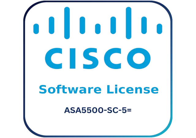 Cisco ASA5500-SC-5= - Software License