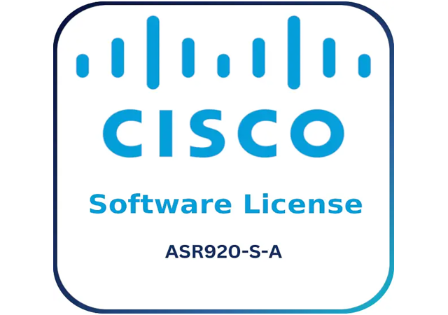 Cisco ASR920-S-A - Software License