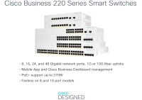 Cisco Small Business CBS220-8T-E-2G-UK - Network Switch