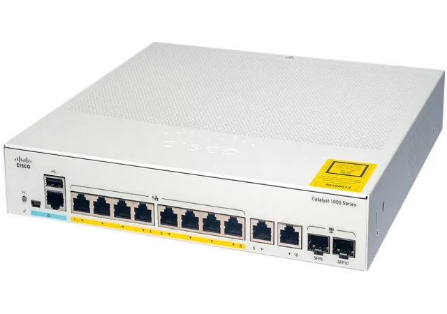 Cisco Catalyst C1000-8T-E-2G-L - Access Switch