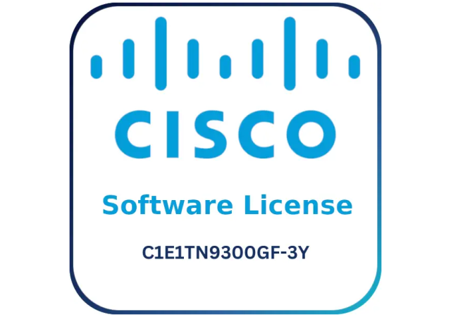 Cisco C1E1TN9300GF-3Y - Software License