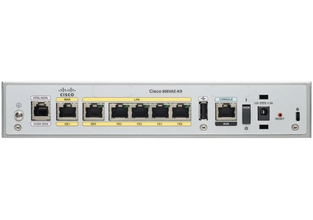 Cisco C866VAE-K9 - Integrated Services Router