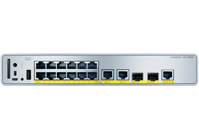 Cisco Catalyst C9200CX-12T-2X2G-A - Access Switch