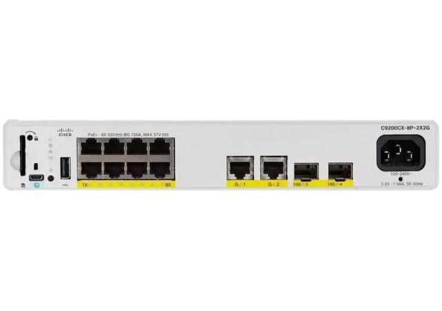 Cisco C9200CX-8P-2X2G-A - Access Switch