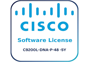 Cisco C9200L-DNA-P-48 -5Y - Software License