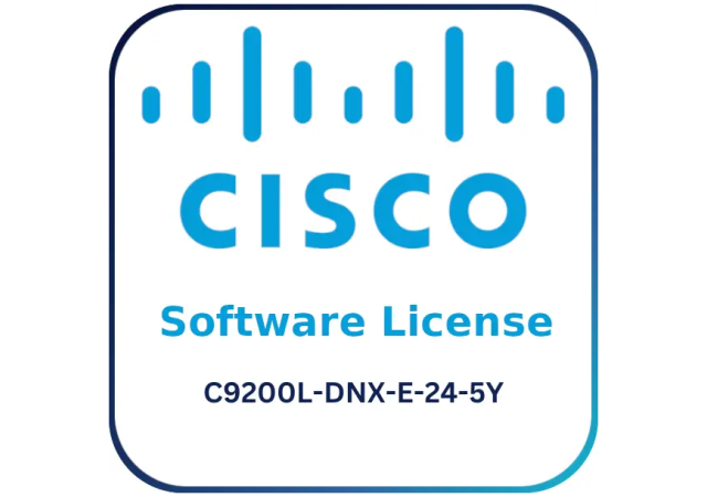 Cisco C9200L-DNX-E-24-5Y - Software Licence
