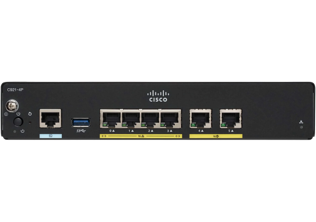 Cisco C921-4PLTEAS - Integrated Services Router