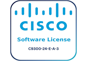 Cisco C9300-24-E-A-3 - Software License