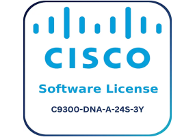 Cisco C9300-DNA-A-24S-3Y - Software License