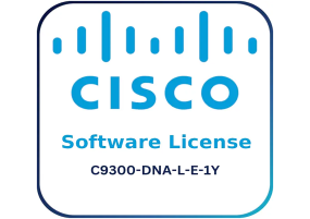 Cisco C9300-DNA-L-E-1Y - Software Licence