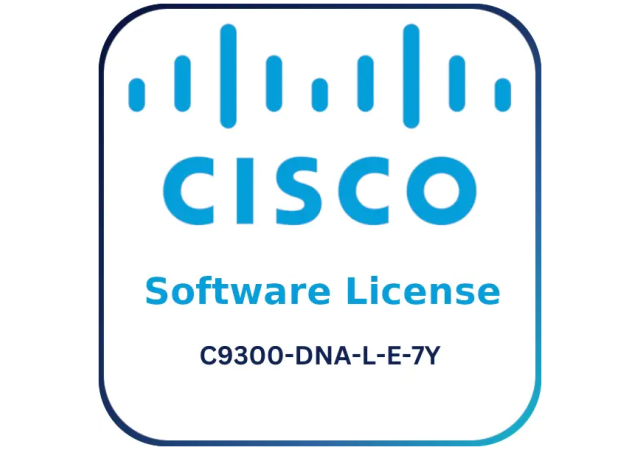 Cisco C9300-DNA-L-E-7Y - Software Licence