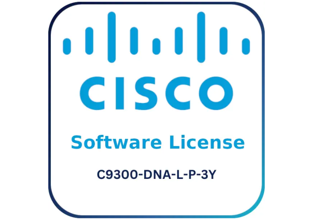Cisco C9300-DNA-L-P-3Y - Software Licence
