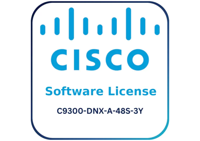 Cisco C9300-DNX-A-48S-3Y - Software Licence