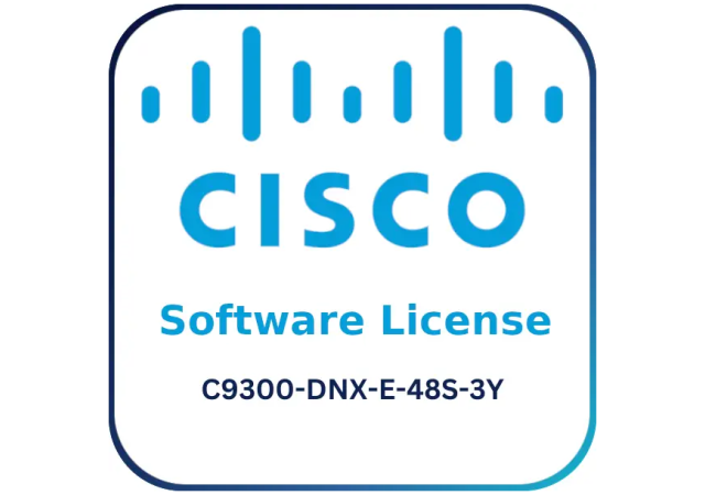 Cisco C9300-DNX-E-48S-3Y - Software Licence