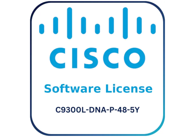 Cisco C9300L-DNA-P-48-5Y - Software License