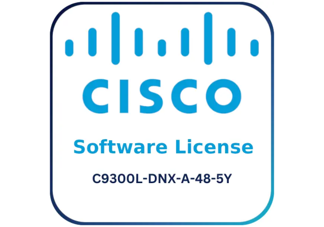 Cisco C9300L-DNX-A-48-5Y - Software Licence