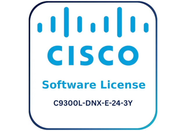 Cisco C9300L-DNX-E-24-3Y - Software Licence