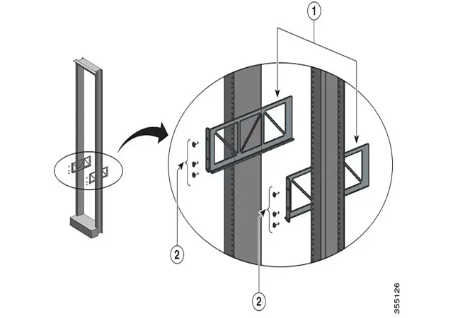 Cisco C9407-SHELF-KIT= - Mounting Kit