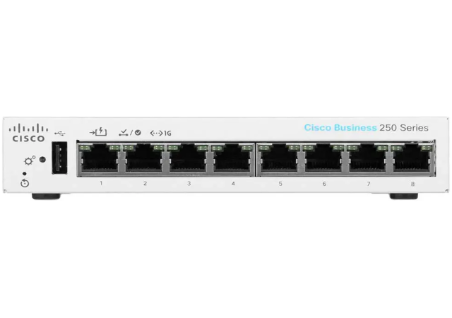 Cisco Small Business CBS250-8T-D-UK - Network Switch