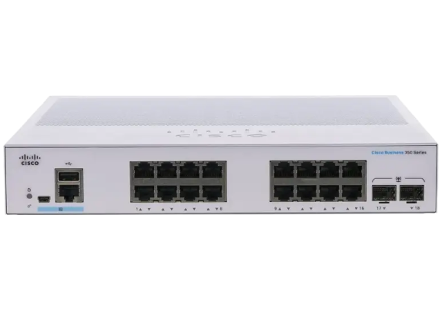 Cisco Small Business CBS350-16T-E-2G-UK - Network Switch