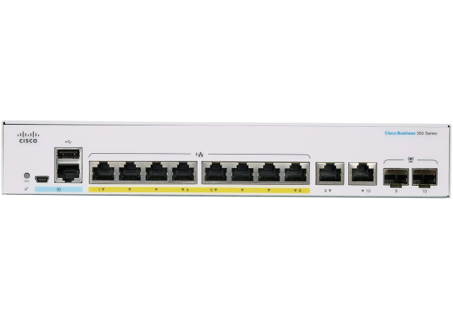 Cisco Small Business CBS350-8FP-E-2G-UK - Network Switch