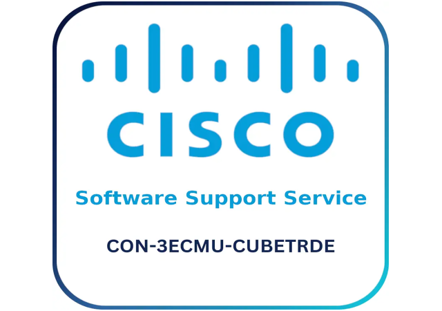 Cisco CON-3ECMU-CUBETRDE Software Support Service (SWSS) - Warranty & Support Extension