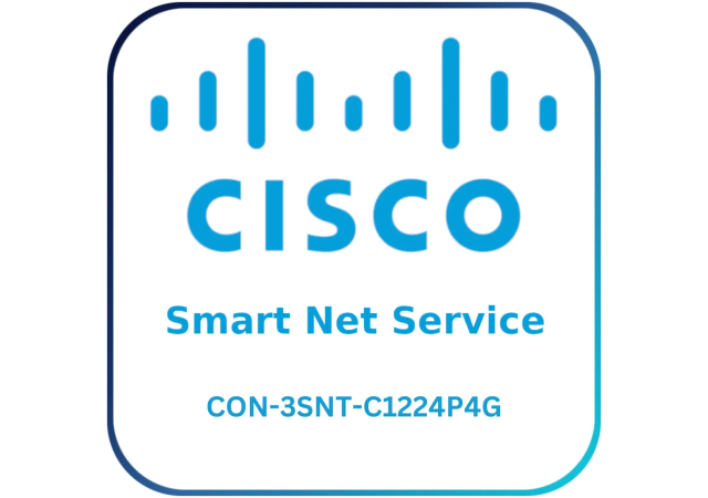 Cisco CON-3SNT-C1224P4G Smart Net Total Care - 3Y Warranty & Support Extension