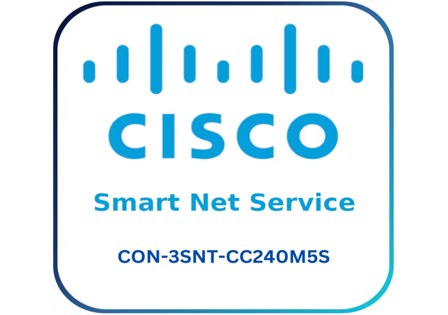 Cisco CON-3SNT-CC240M5S Smart Net Total Care - Warranty & Support Extension