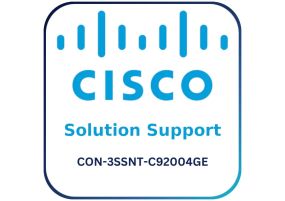 Cisco CON-3SSNT-C92004GE Solution Support - Warranty & Support Extension