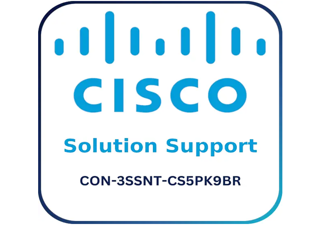 Cisco CON-3SSNT-CS5PK9BR Solution Support - Warranty & Support Extension