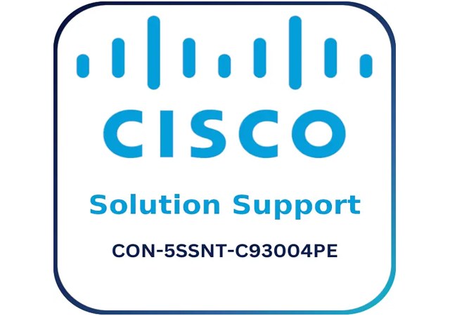 Cisco CON-5SSNT-C93004PE Solution Support - Warranty & Support Extension