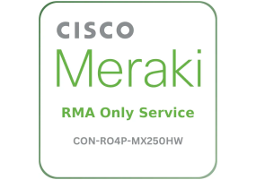 Cisco Meraki CON-RO4P-MX250HW RMA Only Service - Warranty & Support Extension