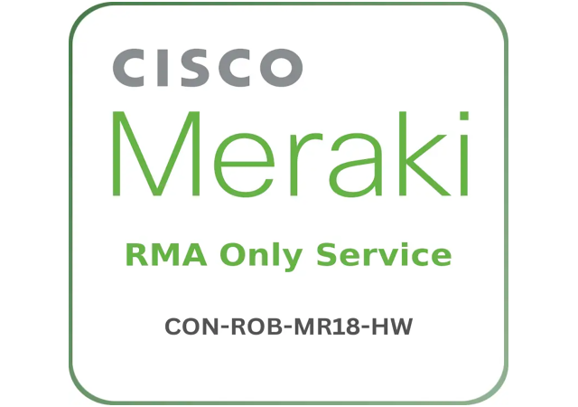 Cisco Meraki CON-ROB-MR18-HW RMA Only Service - Warranty & Support Extension