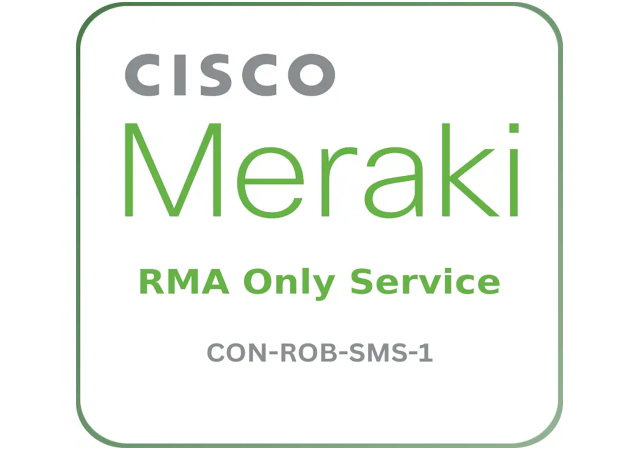 Cisco Meraki CON-ROB-SMS-1 RMA Only Service 8X5XNBD - Warranty & Support Extension