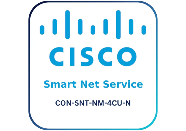 Cisco CON-SNT-NM-4CU-N Smart Net Total Care - Warranty & Support Extension
