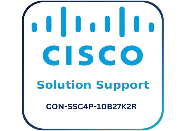 Cisco CON-SSC4P-10B27K2R Solution Support - Warranty & Support Extension