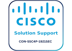 Cisco CON-SSC4P-1921SEC Solution Support - Warranty & Support Extension