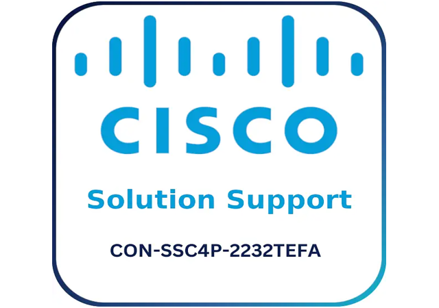 Cisco CON-SSC4P-2232TEFA Solution Support - Warranty & Support Extension