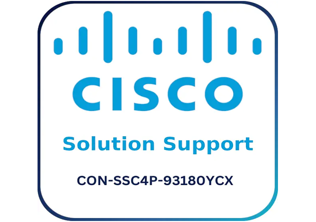 Cisco CON-SSC4P-93180YCX Solution Support - Warranty & Support Extension