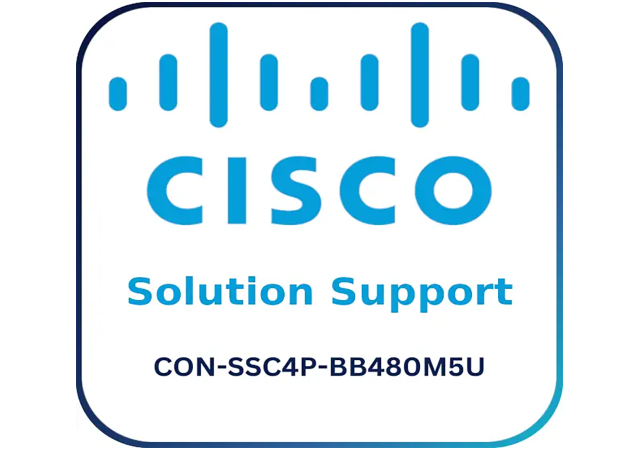 Cisco CON-SSC4P-BB480M5U Solution Support - Warranty & Support Extension