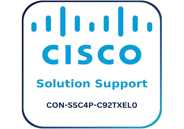 Cisco CON-SSC4P-C92TXEL0 Solution Support - Warranty & Support Extension