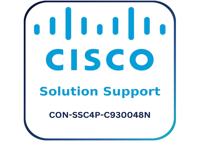 Cisco CON-SSC4P-C930048N Solution Support - Warranty & Support Extension