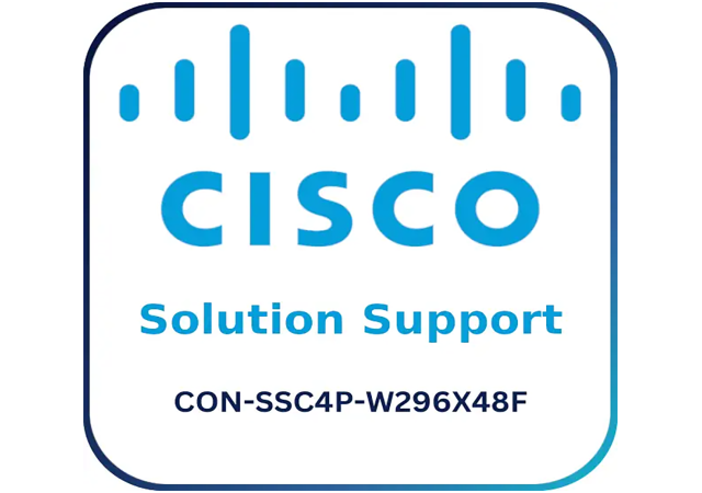 Cisco CON-SSC4P-W296X48F Solution Support - Warranty & Support Extension